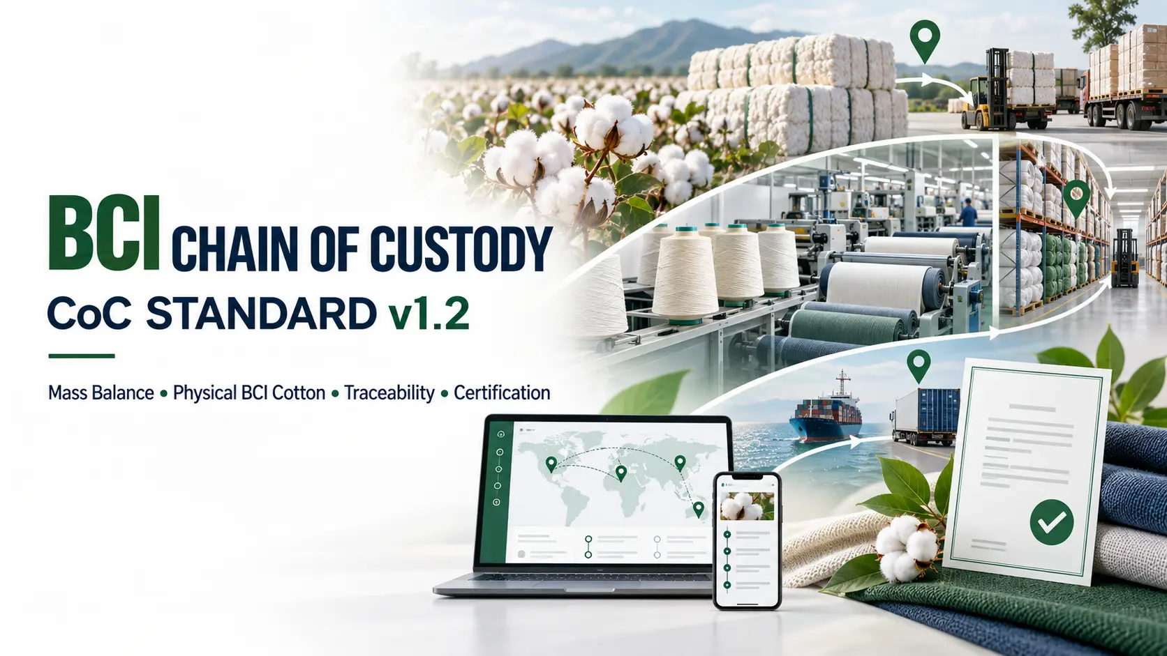BCI Chain of Custody là gì? Hướng dẫn tiêu chuẩn CoC v1.2