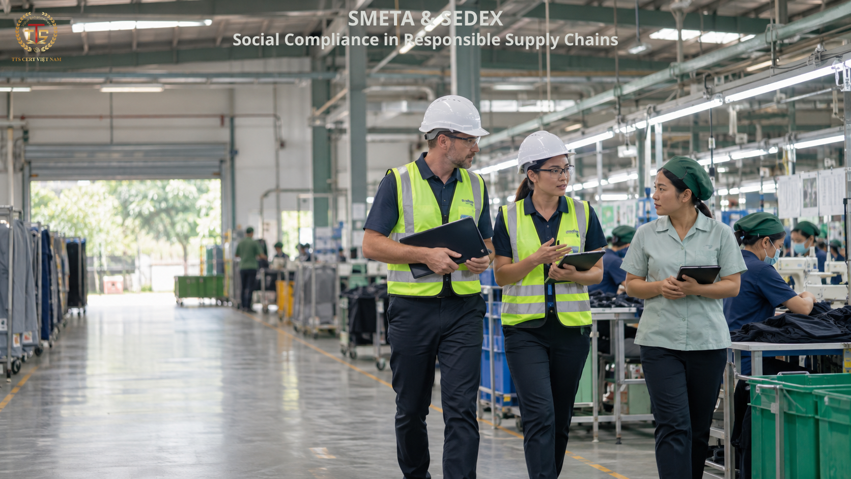 SMETA Sedex social compliance audit at a manufacturing facility