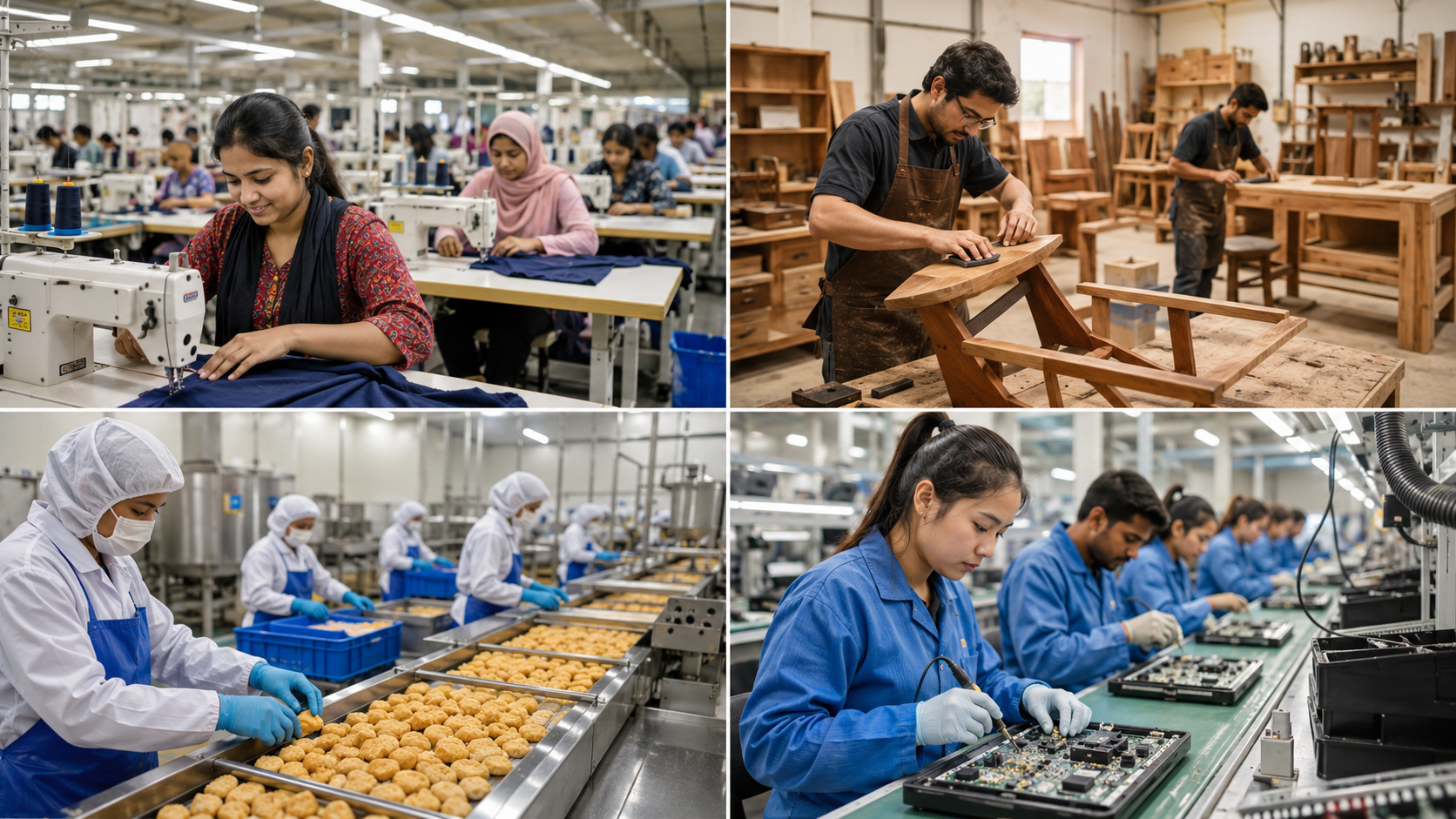 Các ngành áp dụng tiêu chuẩn BSCI phổ biến tại Việt Nam