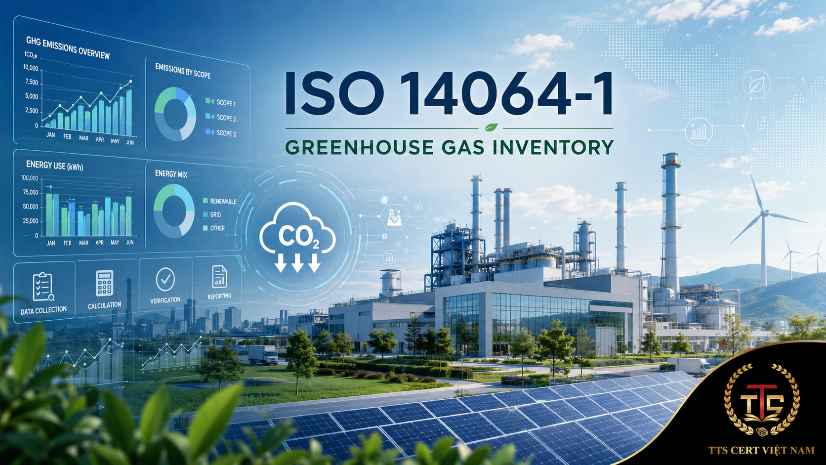 ISO 14064-1 greenhouse gas inventory consulting services for organizations