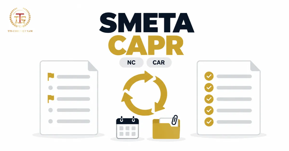 CAPR trong SMETA: cách đọc báo cáo, phân loại NC, CAR và đóng điểm không phù hợp