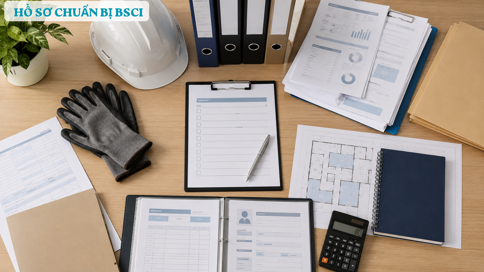 Hồ sơ và tài liệu doanh nghiệp cần chuẩn bị cho đánh giá BSCI