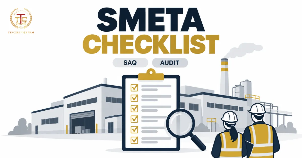 Checklist SMETA cho nhà máy: chuẩn bị từ Sedex SAQ đến ngày audit