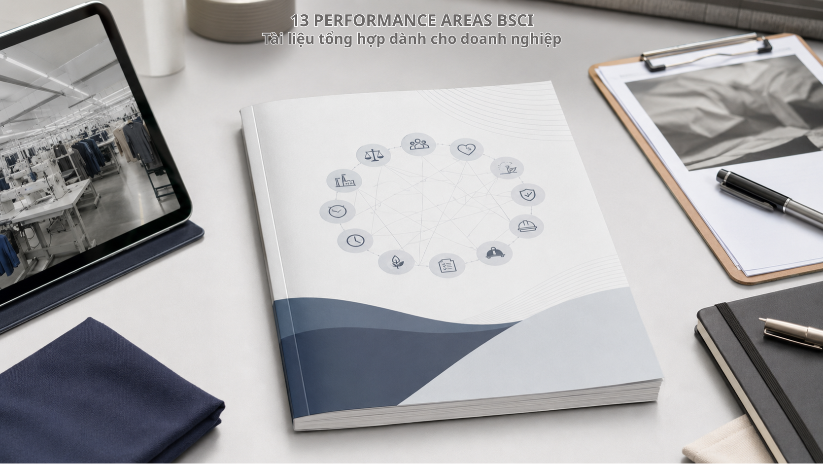 Tài liệu PDF tổng hợp 13 Performance Areas của amfori BSCI do TTS Cert biên soạn