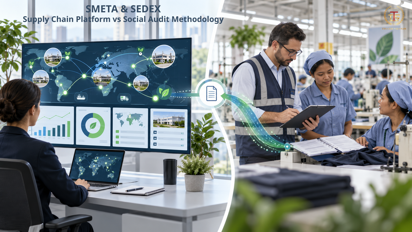 Difference between Sedex platform and SMETA audit methodology